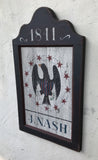 J. Nash Eagle tavern sign