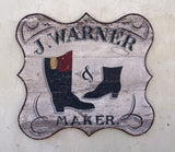 J. Warner, Boot Maker