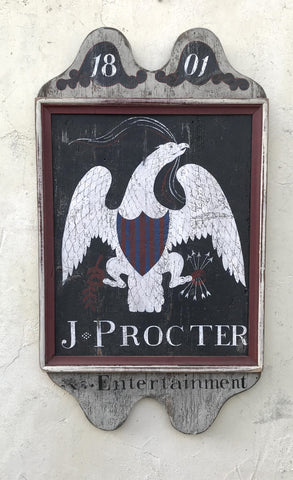 J. Procter tavern sign