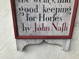 John Nash tavern sign