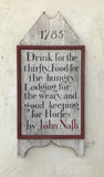 John Nash tavern sign