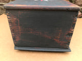 Decorated Antique Box in the style of Jonas Weber