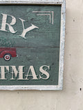 Merry Christmas (with vintage truck)