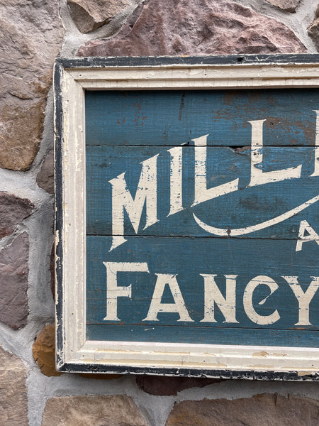 Millinery and Fancy Goods