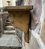 48" Mustard Shelf with heavy duty Shaker Pegs