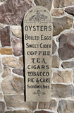 Vertical New England Lunch Counter sign