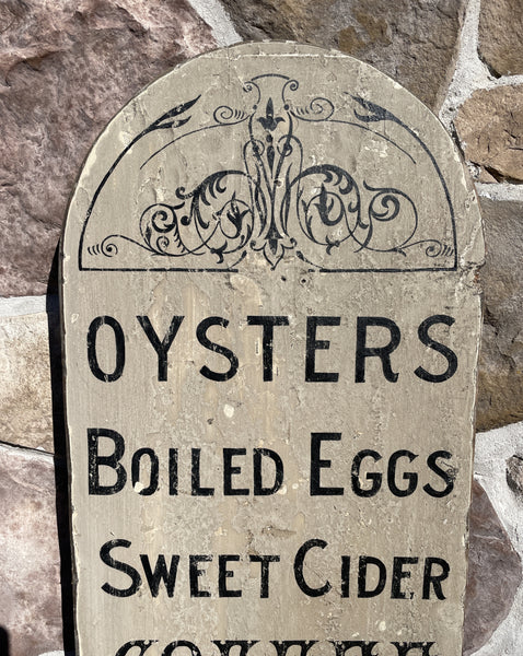 Vertical New England Lunch Counter sign