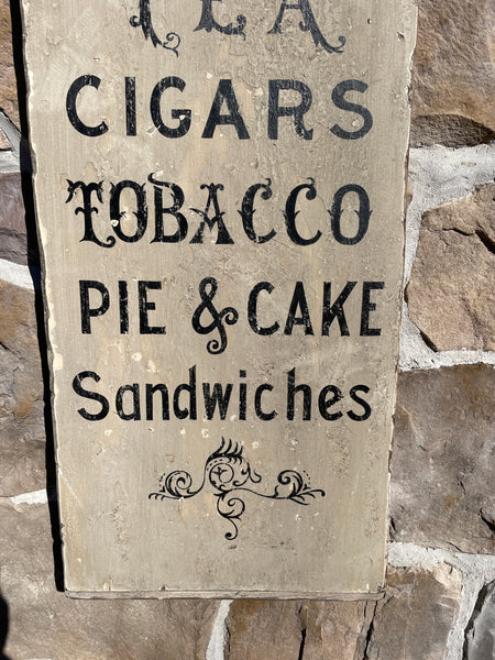 Vertical New England Lunch Counter sign