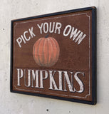 Pick Your Own Pumpkins