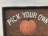 Pick Your Own Pumpkins