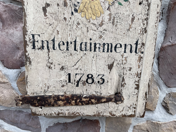 Public House-Entertainment  Tavern sign