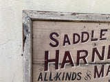 Saddle and Harness Maker