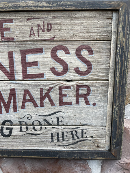 Saddle and Harness Maker