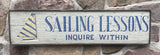 Sailing Lessons