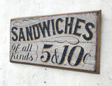 Sandwiches of all Kinds