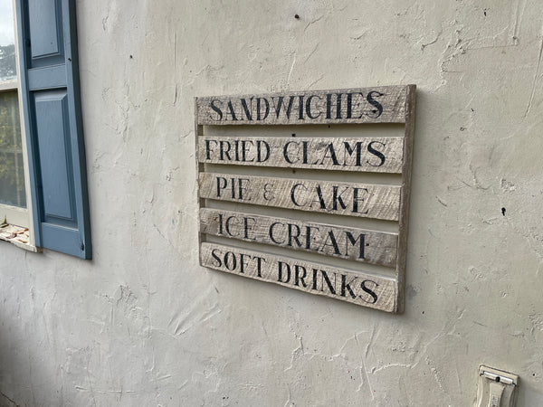 Restaurant sign