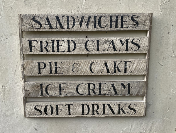 Restaurant sign