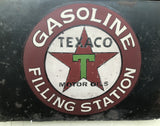 Texaco logo on 1930's Buick Car Door