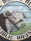 The Bull's Head English Pub sign