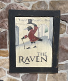 The Raven English Pub sign