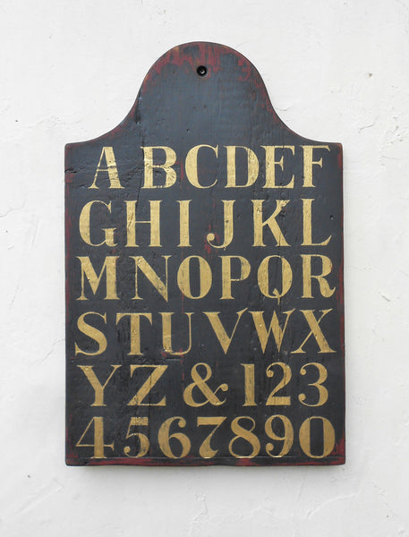 Tombstone Alphabet Board