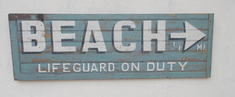 Beach- Lifeguard on Duty