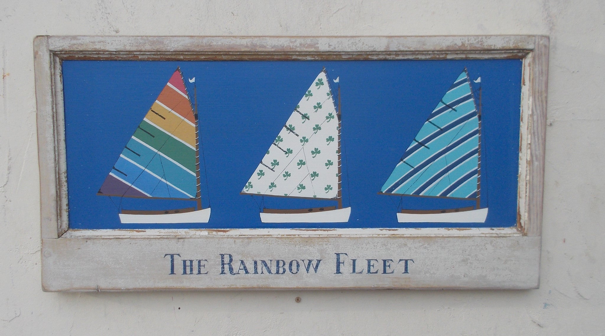 Rainbow Fleet in old frame