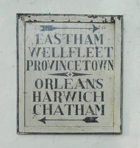 Eastham, Orleans Directional Sign