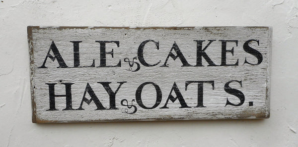 Ale & Cakes Hay & Oats