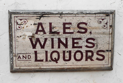 Ales, Wines and Liquors