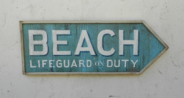 Beach-Lifeguard on Duty arrow
