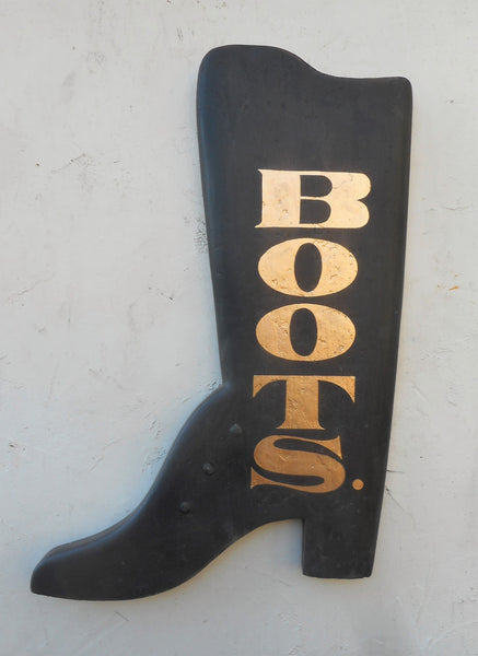 Bootmaker sign