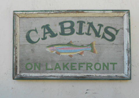 Cabins on Lakefront