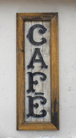 Cafe sign