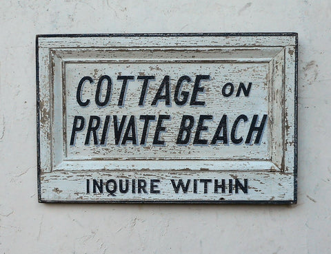 Cottage on Private Beach