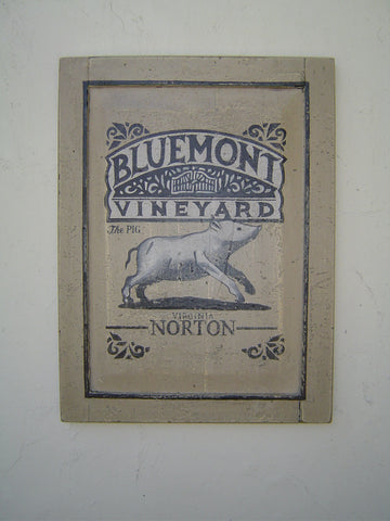 Custom Wine Label Sign