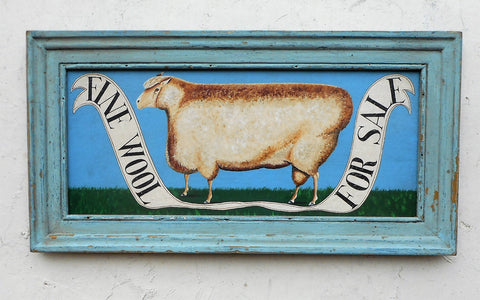 Fine Wool for Sale painting