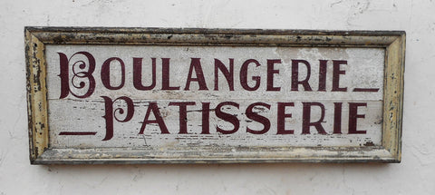 Boulangerie-Patisserie French bakery sign