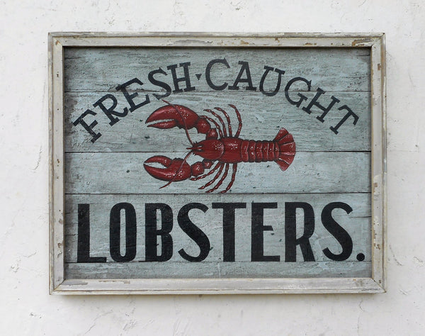 Fresh Caught Lobsters