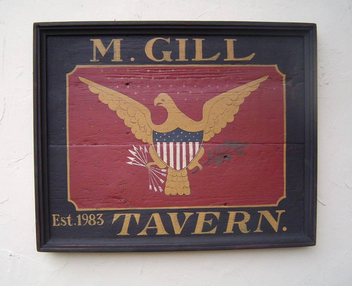 Gill Tavern Sign