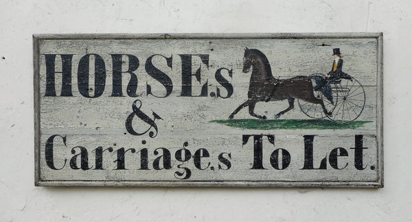 Horses and Carriages to Let