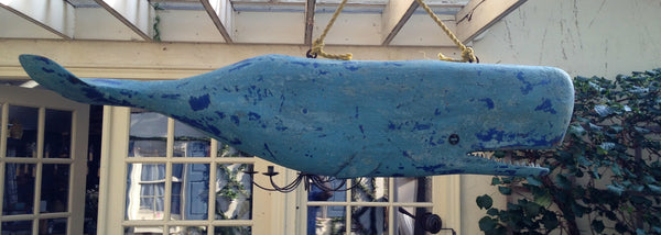 Hanging Fully Carved Whale