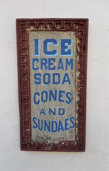 Ice Cream Soda Cones and Sundaes