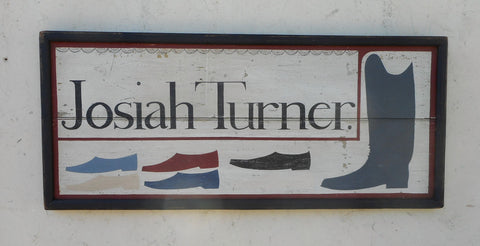 Josiah Turner Boot and Shoe Maker