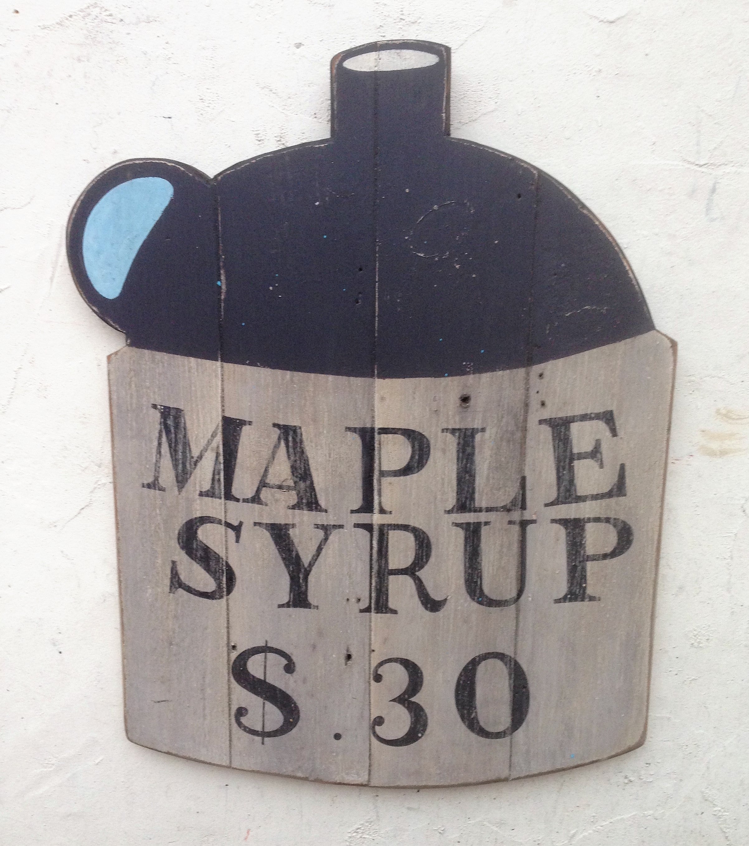 Maple Syrup sign