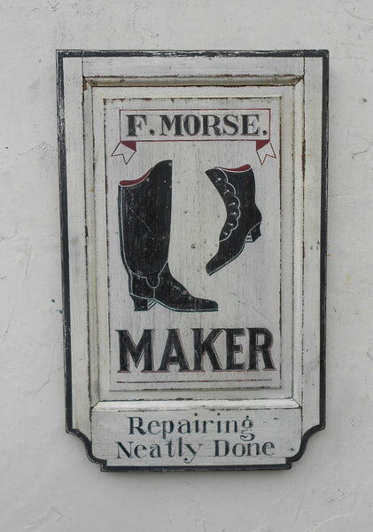 F. Morse, Boot and Shoe Maker