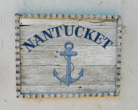 Nantucket with anchor