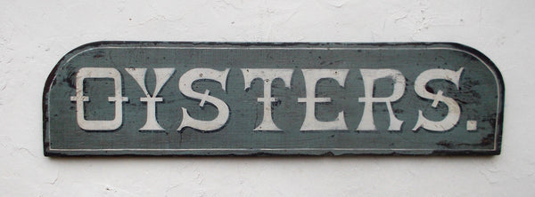 Oysters sign