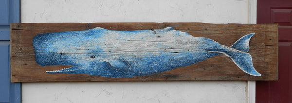 Painted Blue Whale