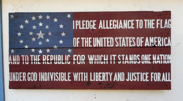 Pledge of Allegiance Flag